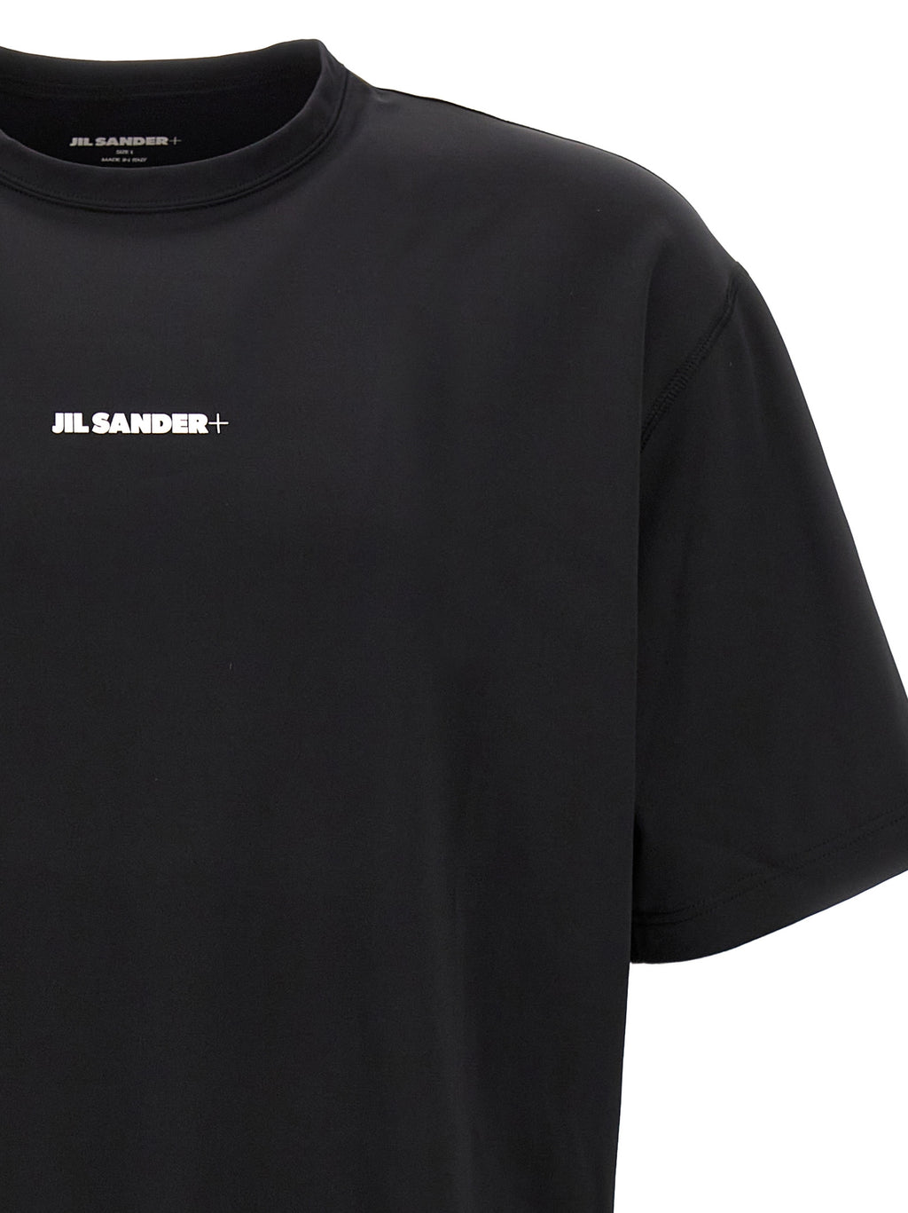 Jil Sander Black Polyester T-Shirt