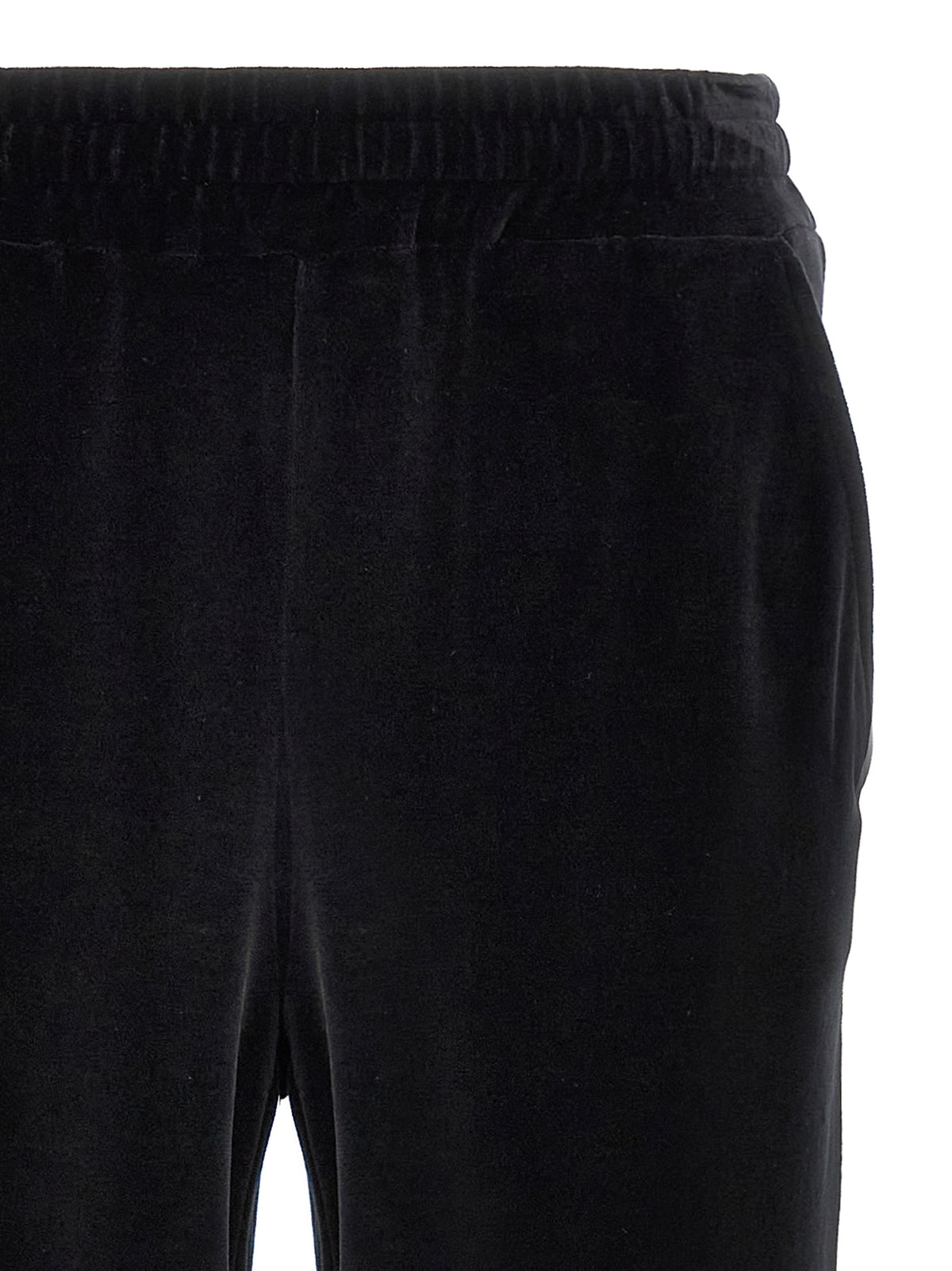Dolce & Gabbana Black Cotton Joggers (Workout Pants)