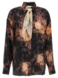 Zimmermann Multicolor Silk Blouse
