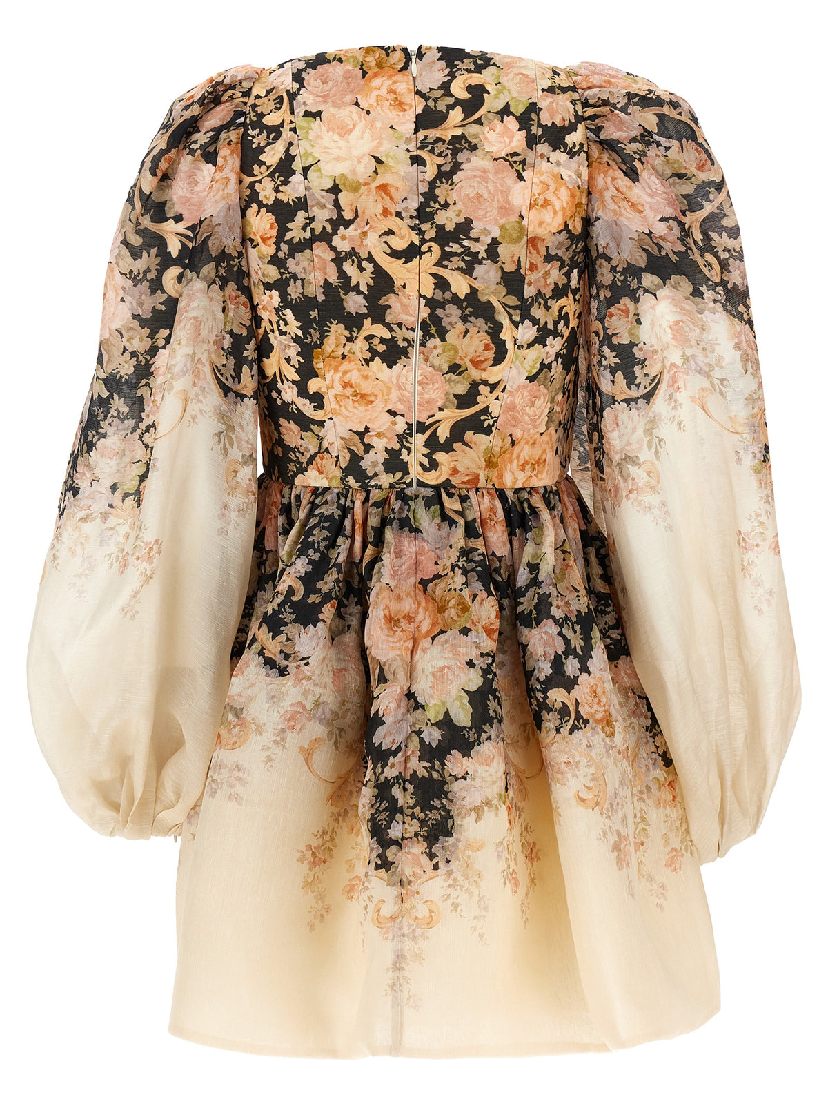 Zimmermann Multicolor Linen Casual Dress