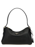 Prada Black Calfskin Shoulder Bag