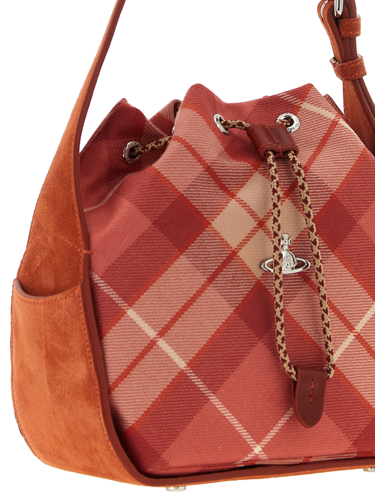 Vivienne Westwood Multicolor Wool Shoulder Bag