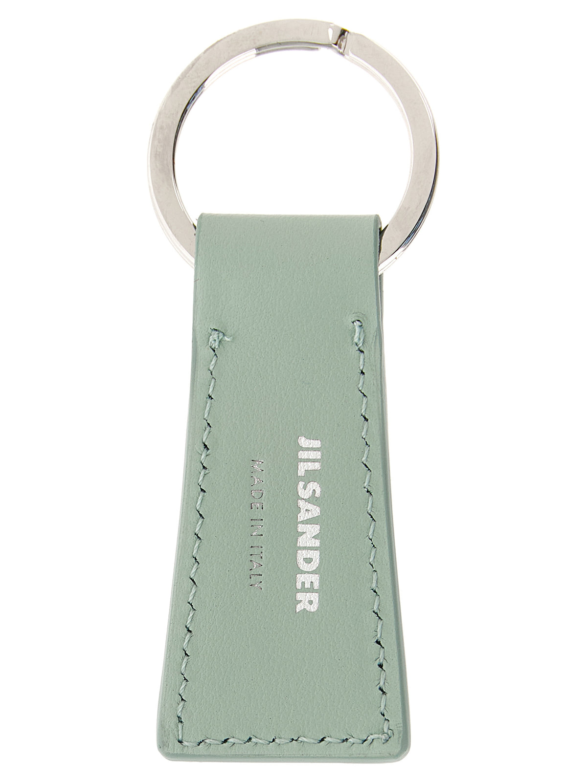 Jil Sander Bicolor Calfskin Keychain
