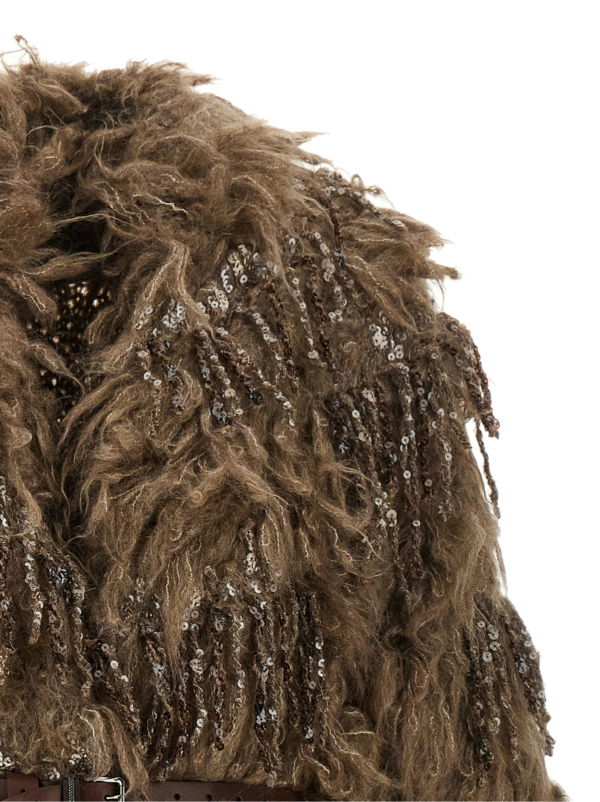 Brunello Cucinelli Brown Wool Coat