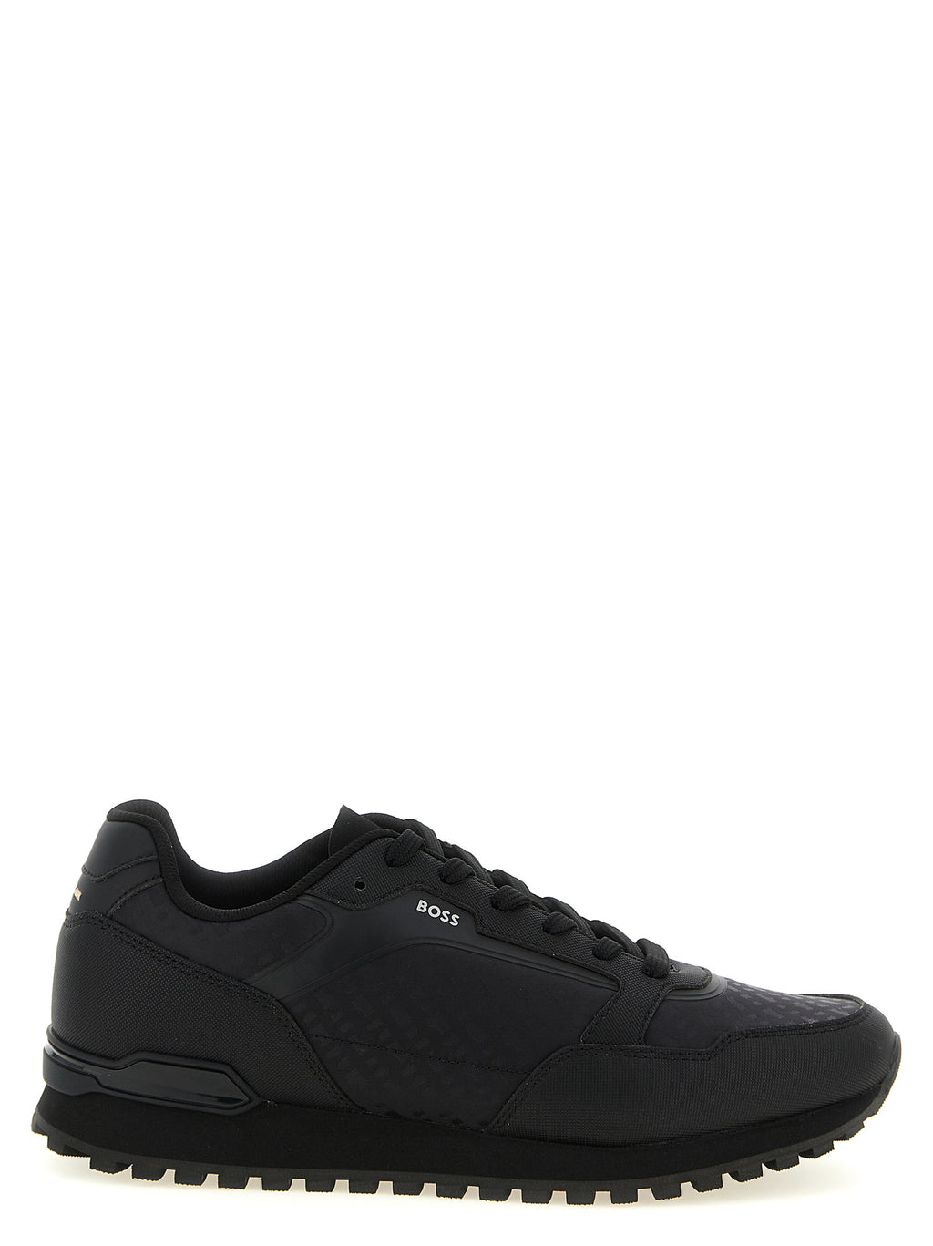 Hugo Boss Black Polyester Athletic Sneakers