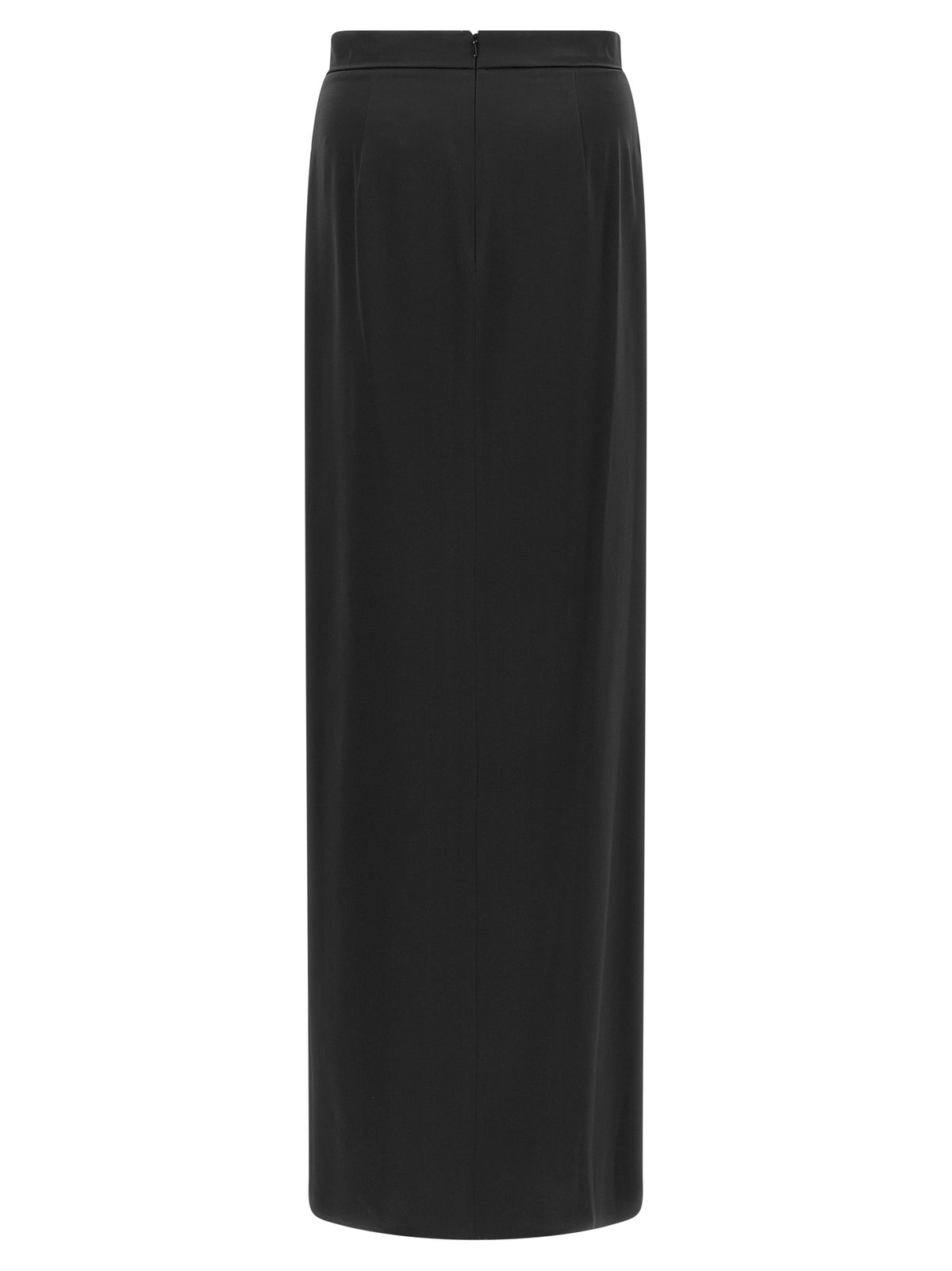 Max Mara Black Silk Mini Skirt