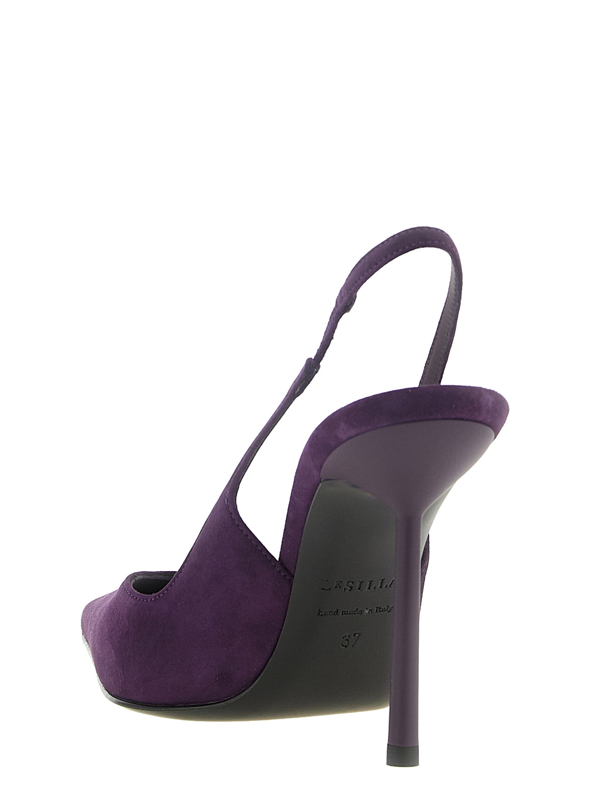 LE SILLA Purple Lambskin High Heel Pumps