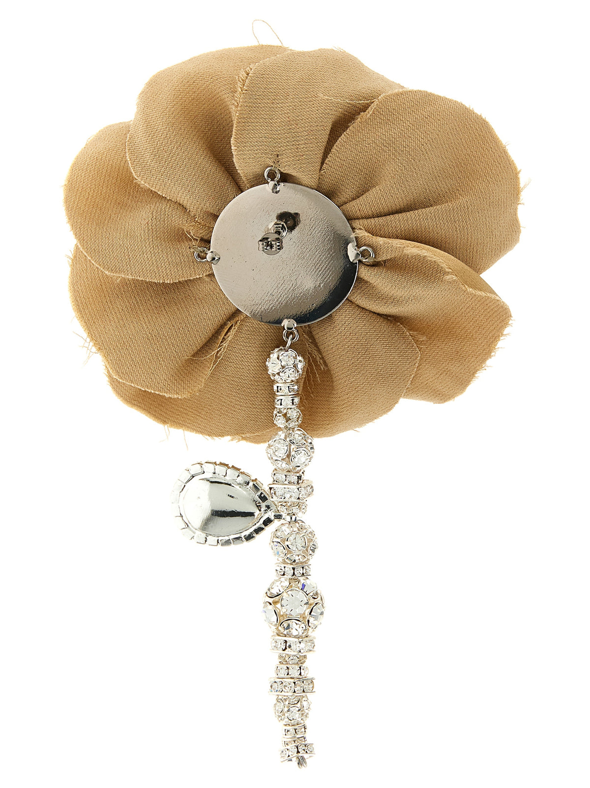Magda Butrym Beige Brass Earrings