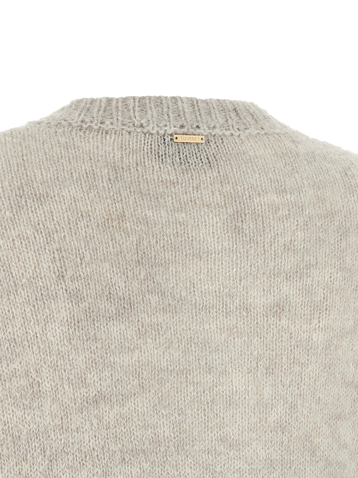 Twinset Gray Polyamide Cardigan