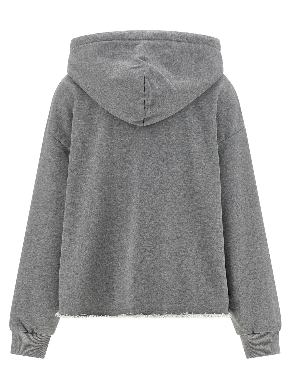 MM6 Maison Margiela Gray Cotton Sweatshirt