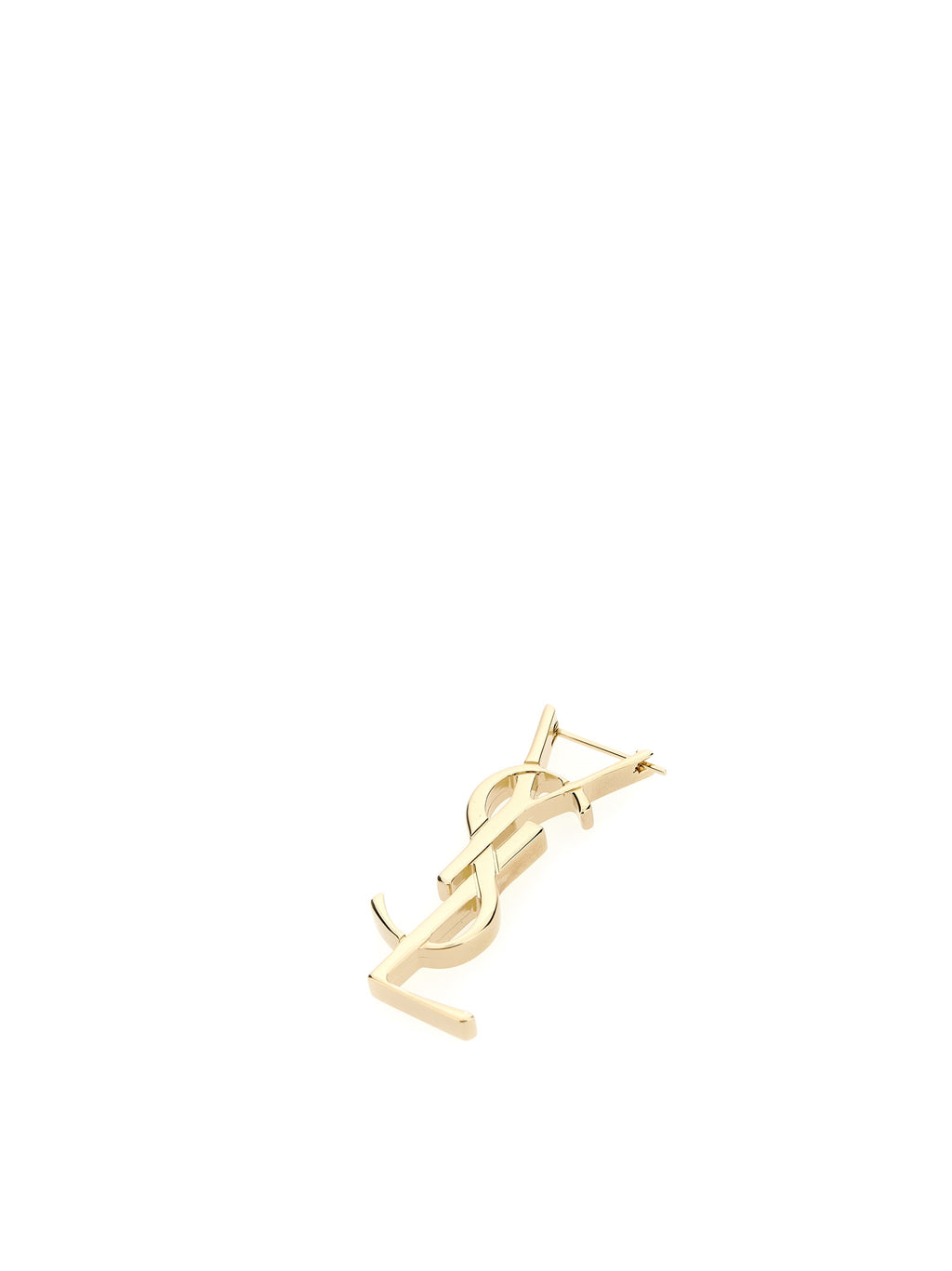 Saint Laurent Gold Brass Earrings