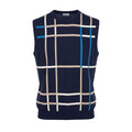 Malo Blue Cotton Men Sweater