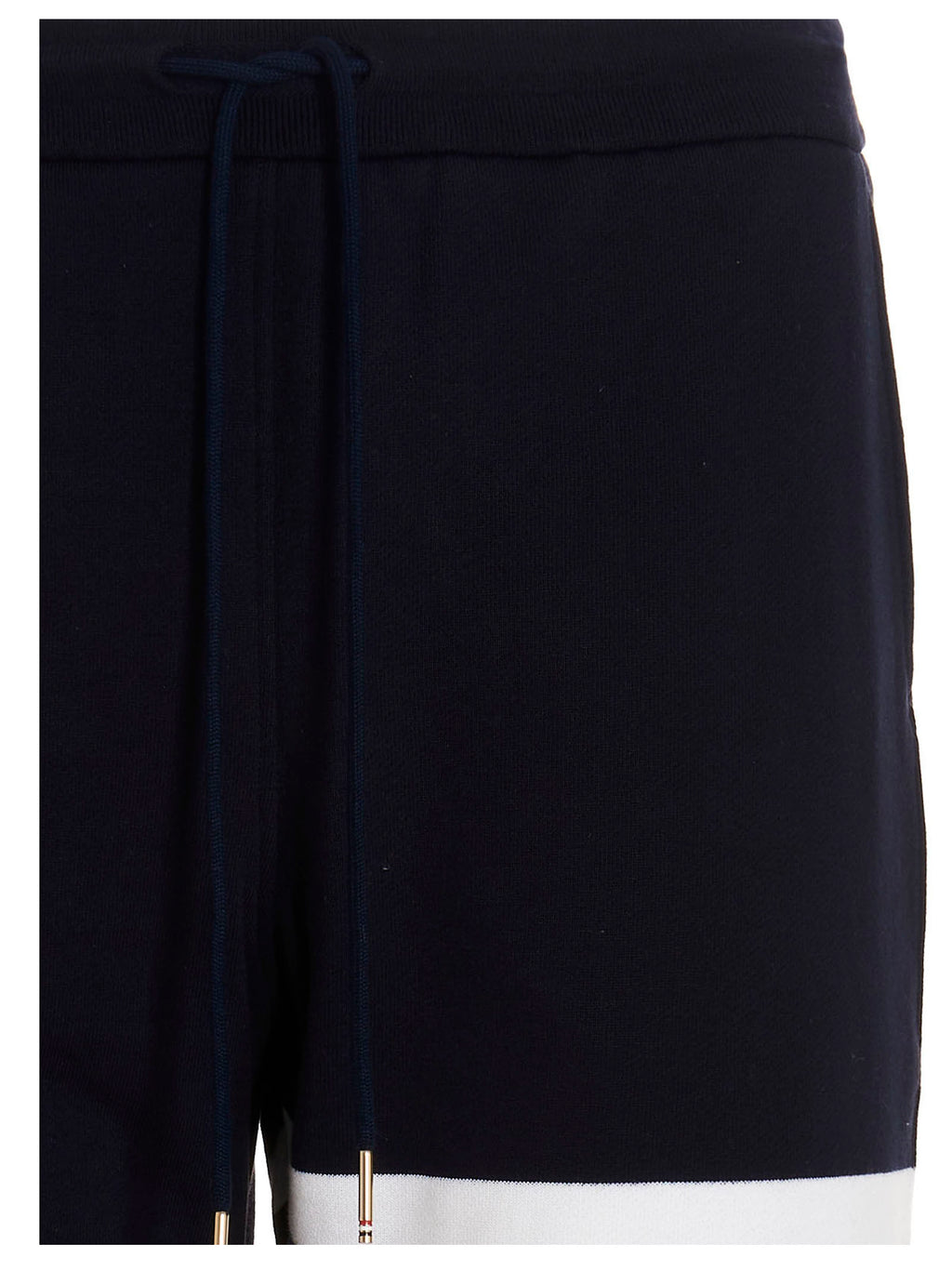 Thom Browne Blue Cotton Joggers (Workout Pants)