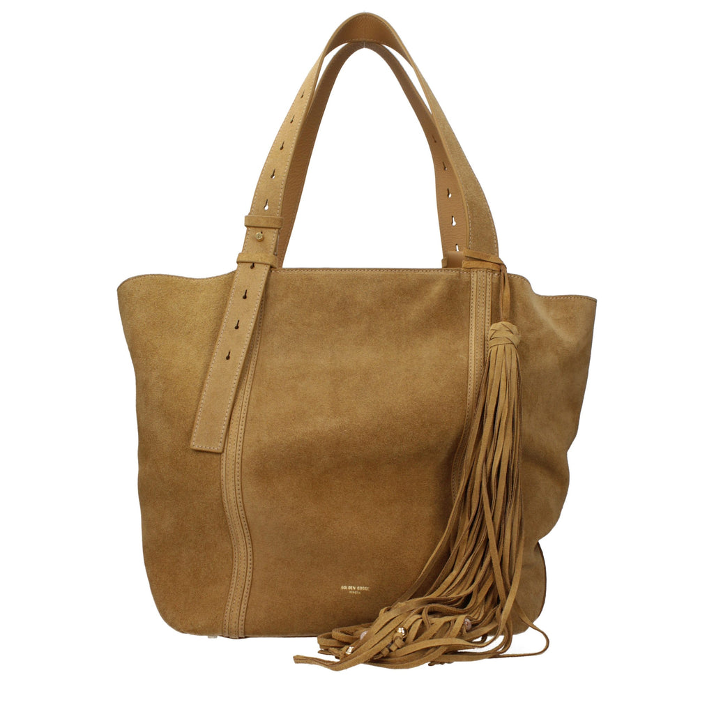 Golden Goose Brown Leather Shoulder Bag