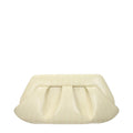 THEMOIRè Beige Leather Clutch Bag