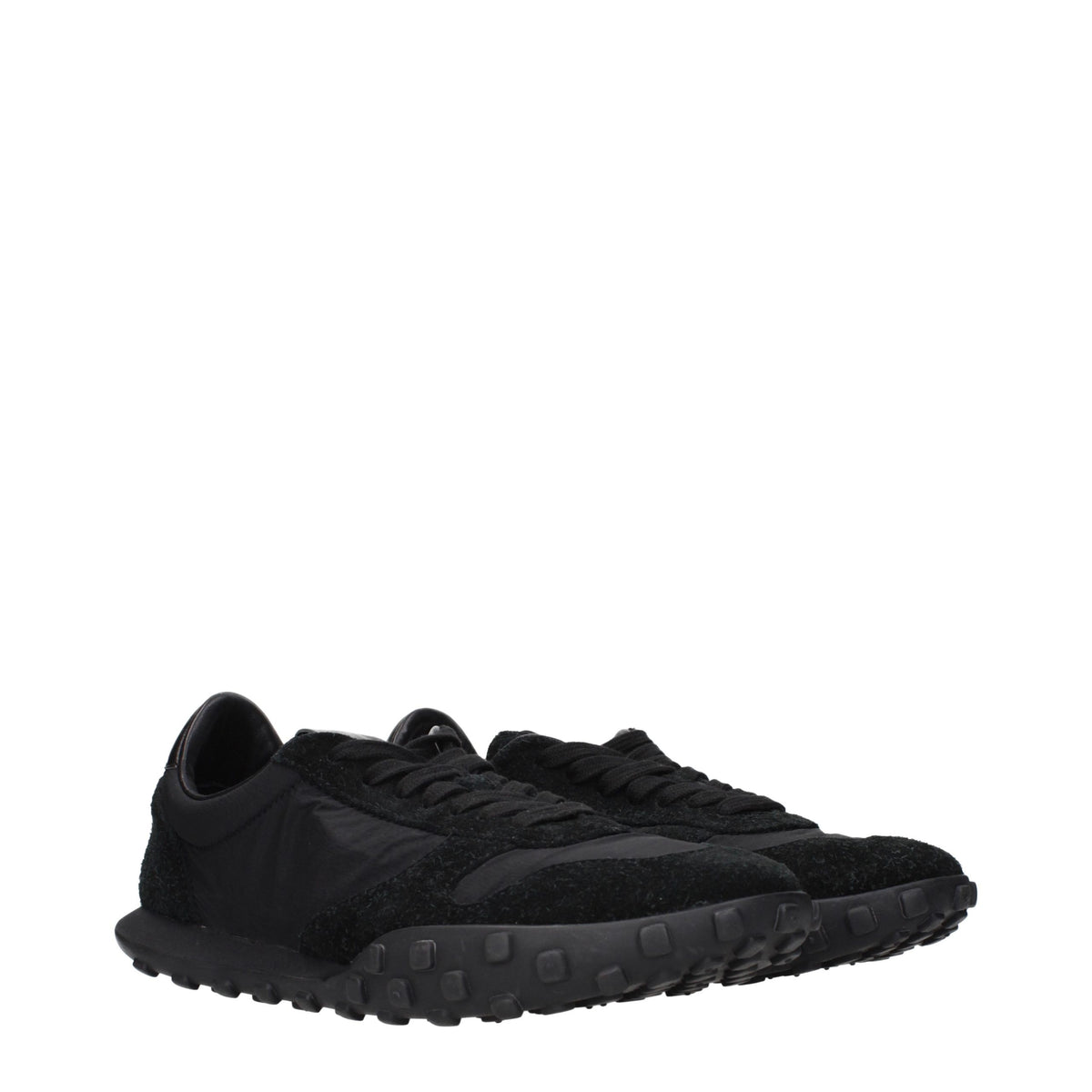 Jil Sander Black Fabric Sneakers