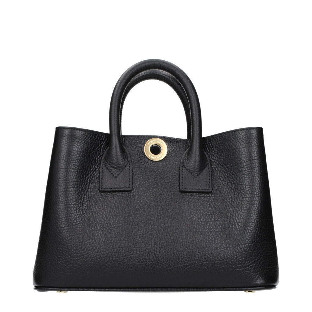 Burberry Black Leather Handbag