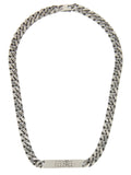 MM6 Maison Margiela Silver Brass Necklace