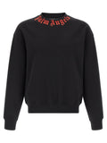 Palm Angels Black Cotton Sweatshirt