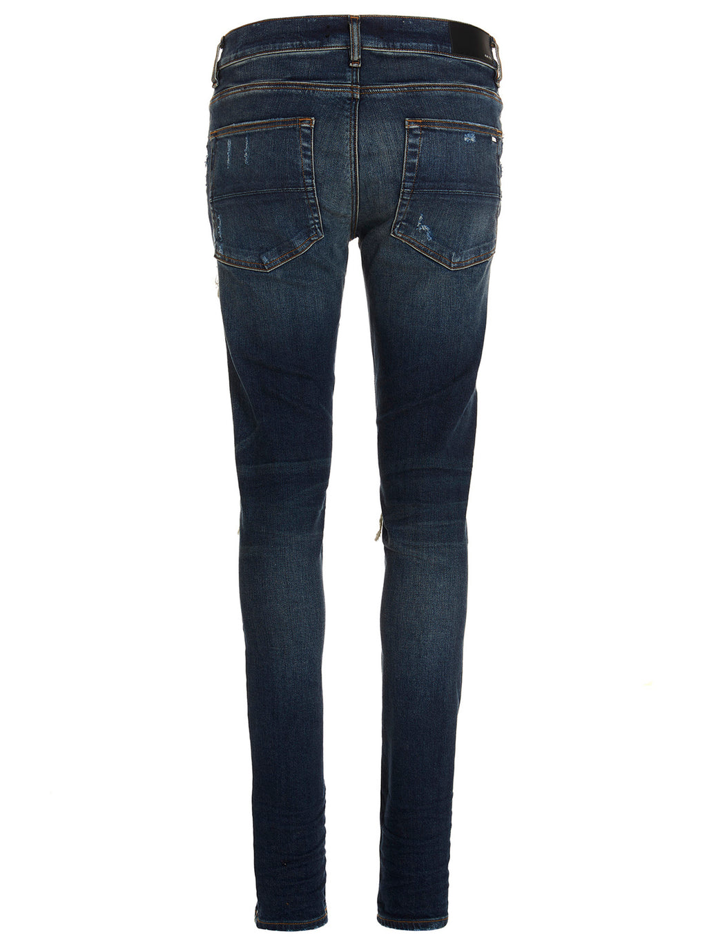Amiri Blue Cotton Skinny Jeans