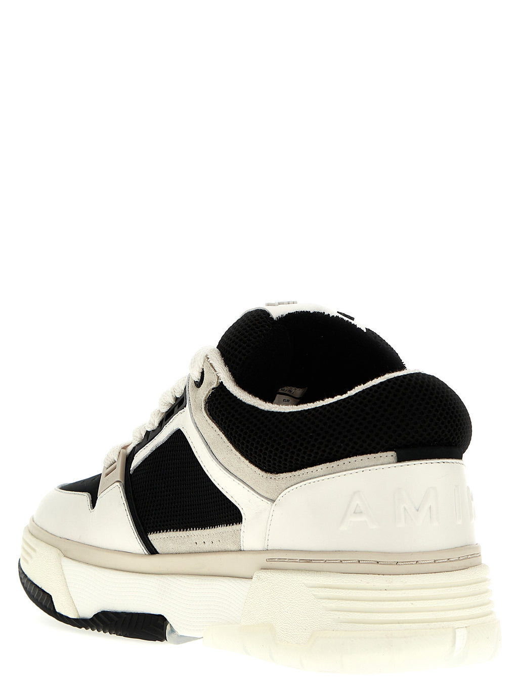 Amiri Bicolor Leather Low Top Sneakers