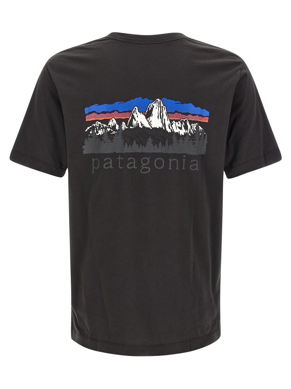PATAGONIA Black Cotton T-Shirt