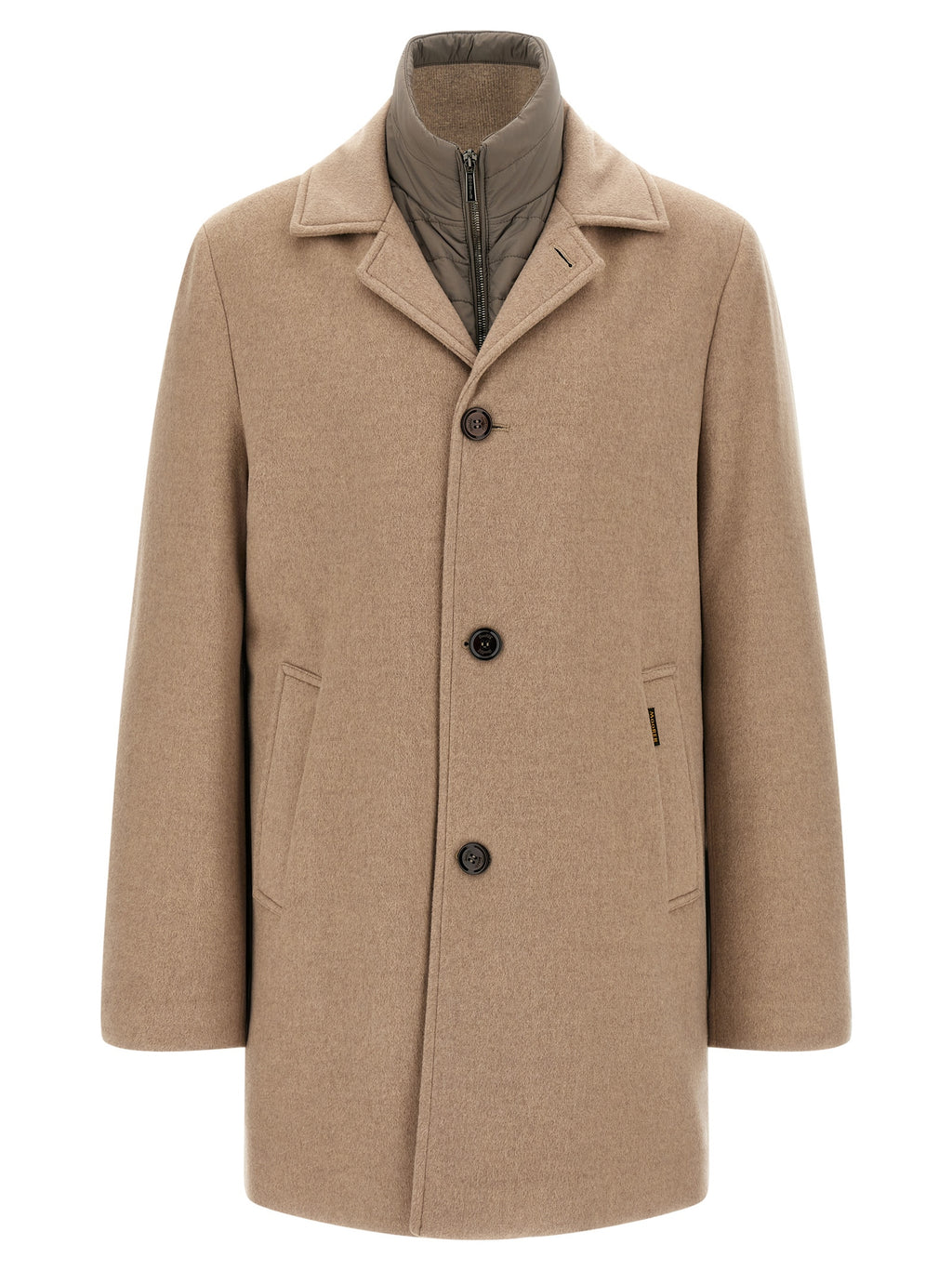 MooRER Beige Wool Coat