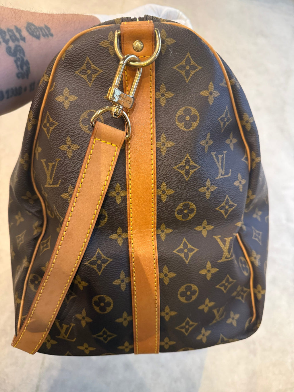 Louis Vuitton LOUIS VUITTON KEEPALL 60 Monogram with Strap