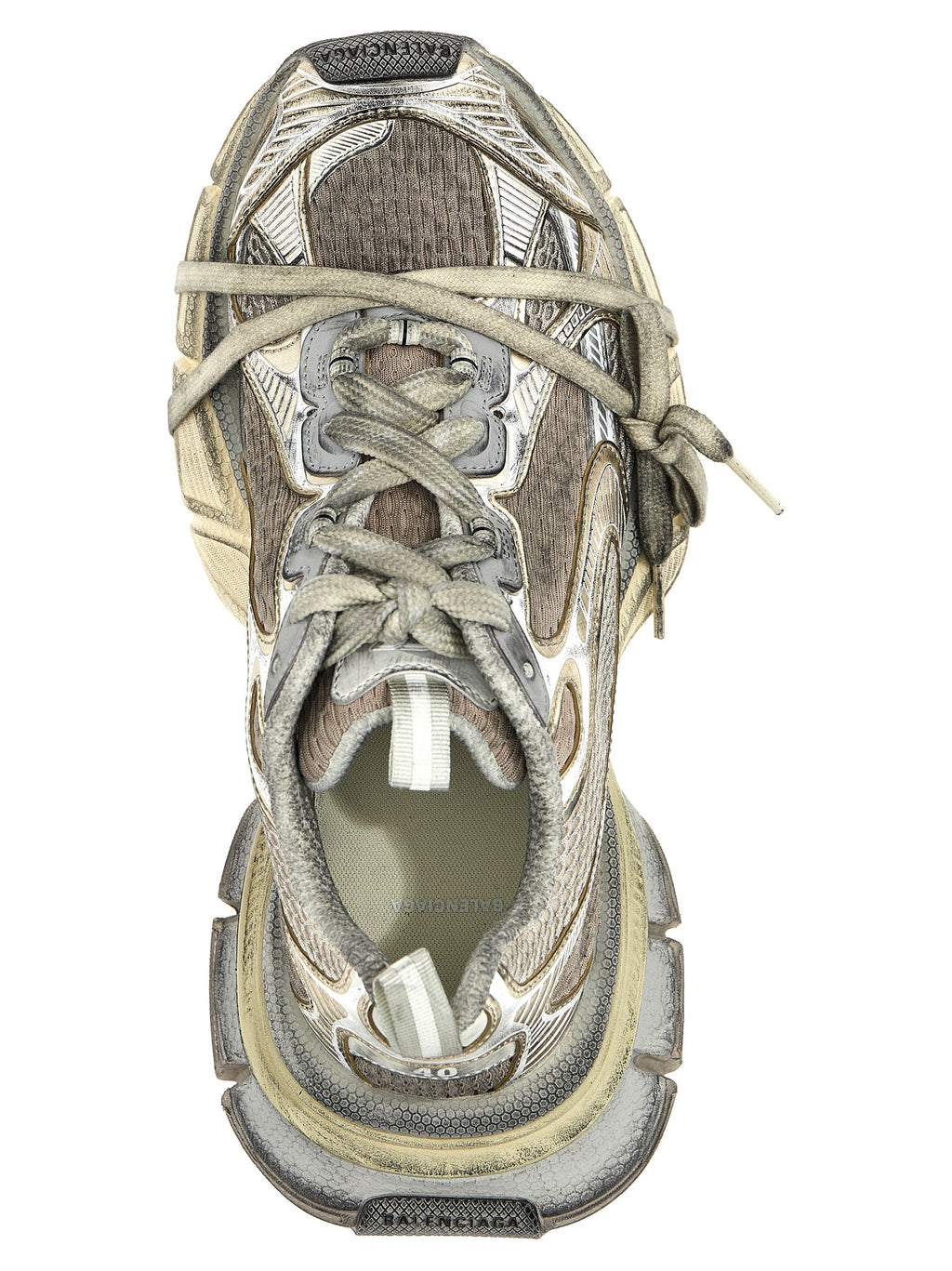Balenciaga Gray Polyethylene Athletic Sneakers