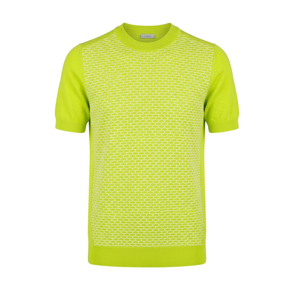 Malo Green Cotton Men Sweater