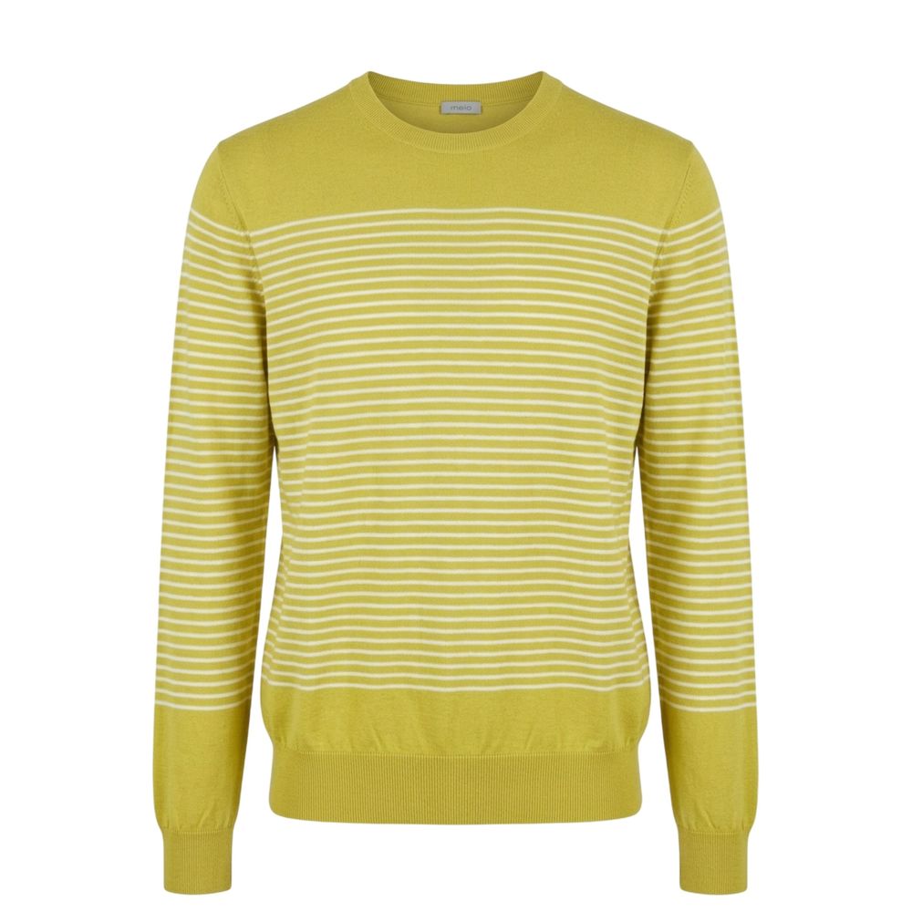 Malo Green Cotton Men's Sweater