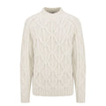 Malo White Cotton Men's Sweater