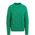 Malo Green Cotton Men's Sweater