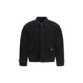 SÉFR Black Wool Oves Aries Full-Length Jacket