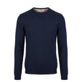 Roberto Pepe Luxury Blue Cotton Men's Sweater