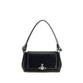Vivienne Westwood Black Calf Leather Bos Taurus Handbag