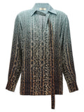 Fendi Multicolor Silk Blouse