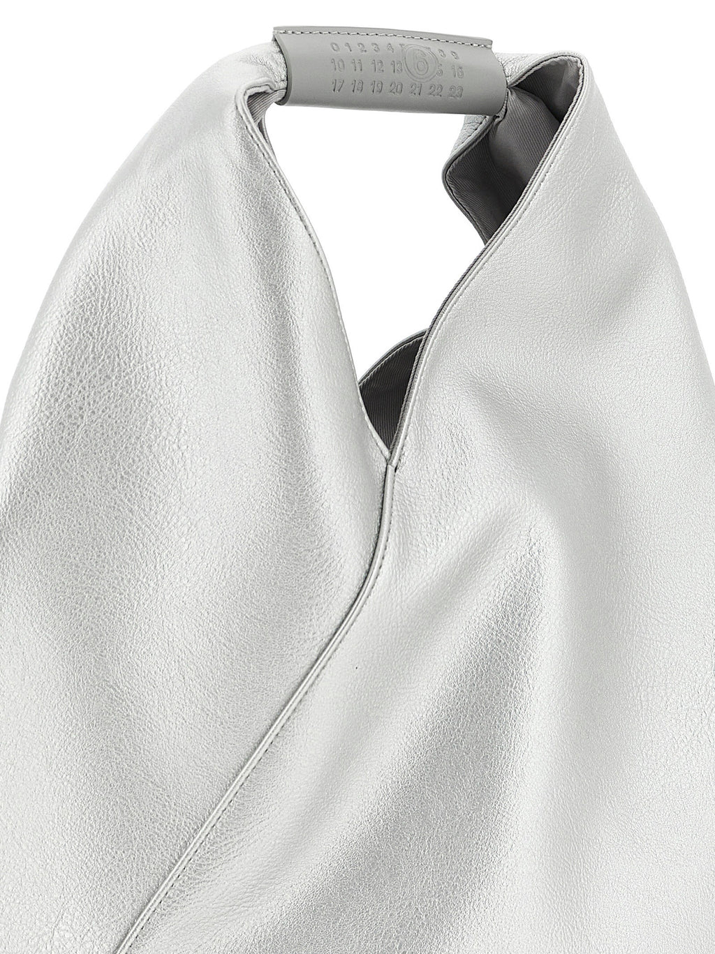 MM6 Maison Margiela Silver Polyethylene Handbag
