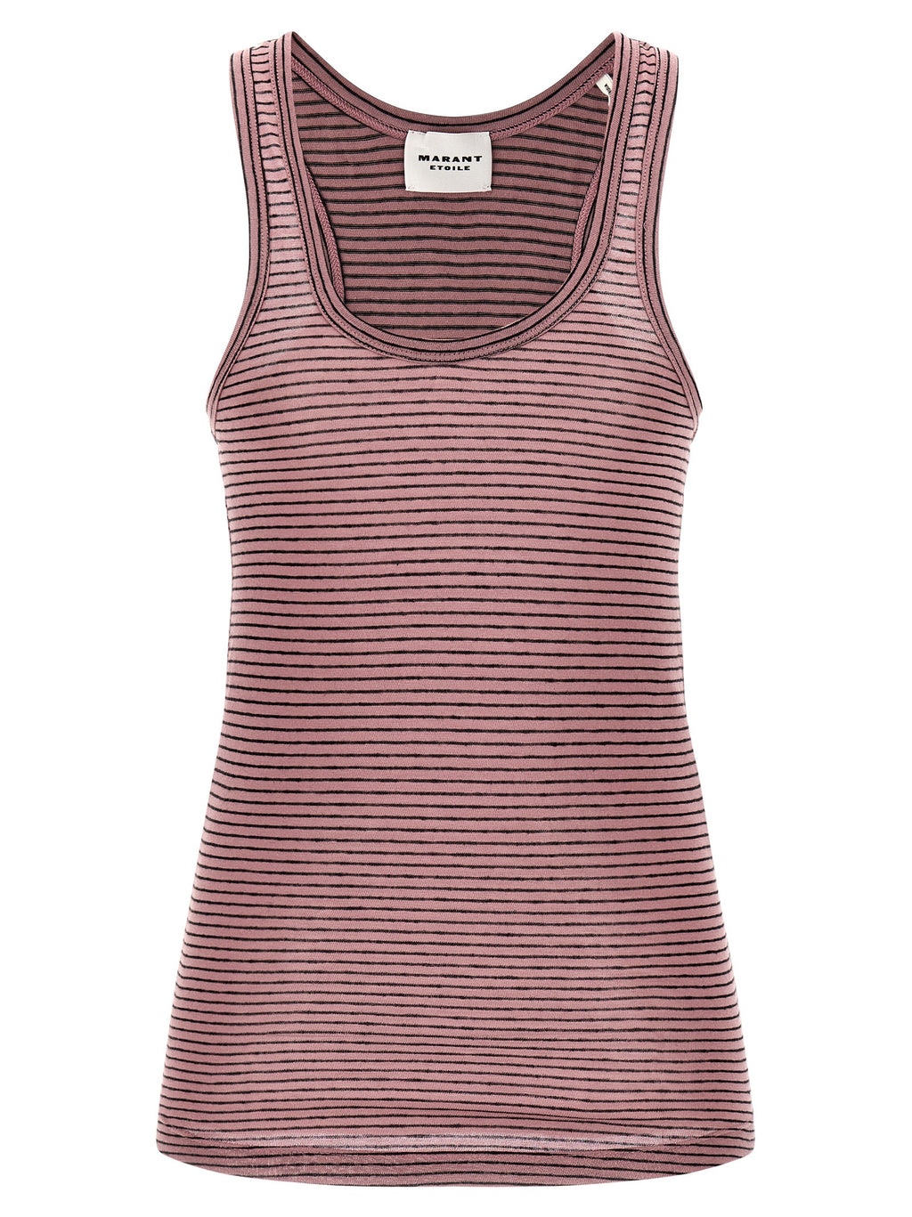 Isabel Marant Étoile Multicolor Cotton Sleeveles T-Shirt