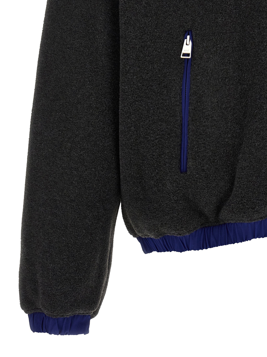 Ami Paris Gray Polyester Sweatshirt