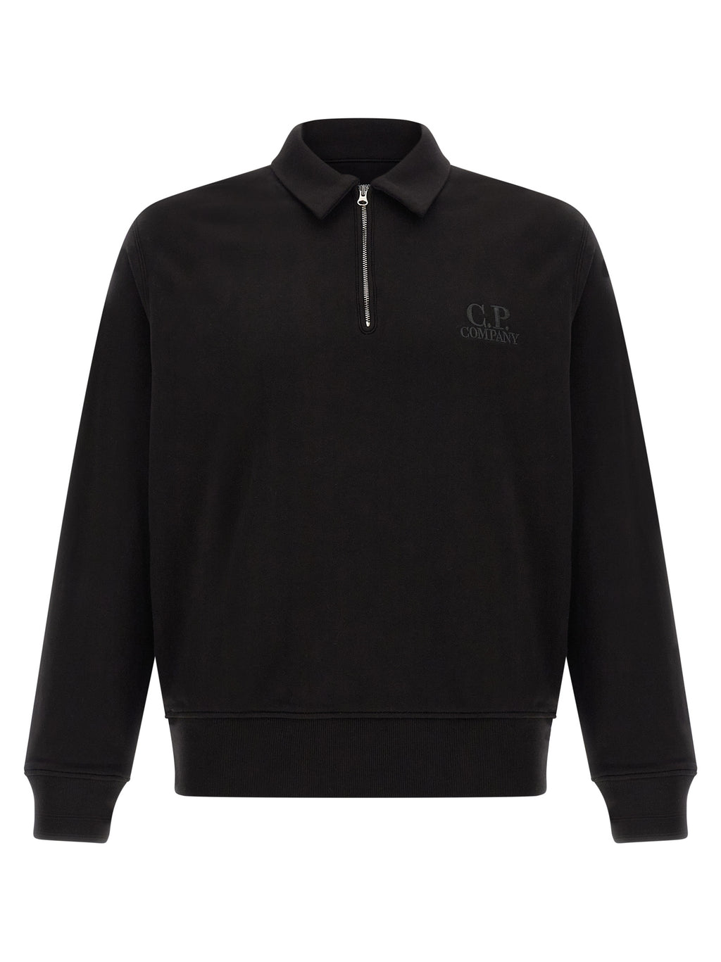 C.P. Company Black Cotton Sweatshirt