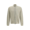C.P. Company Beige Wool Oves Aries Cardigan