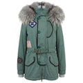 Mr&Mrs Italy Green Cotton Women's Jacket