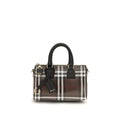 Burberry Brown Cotton Shoulder Bag