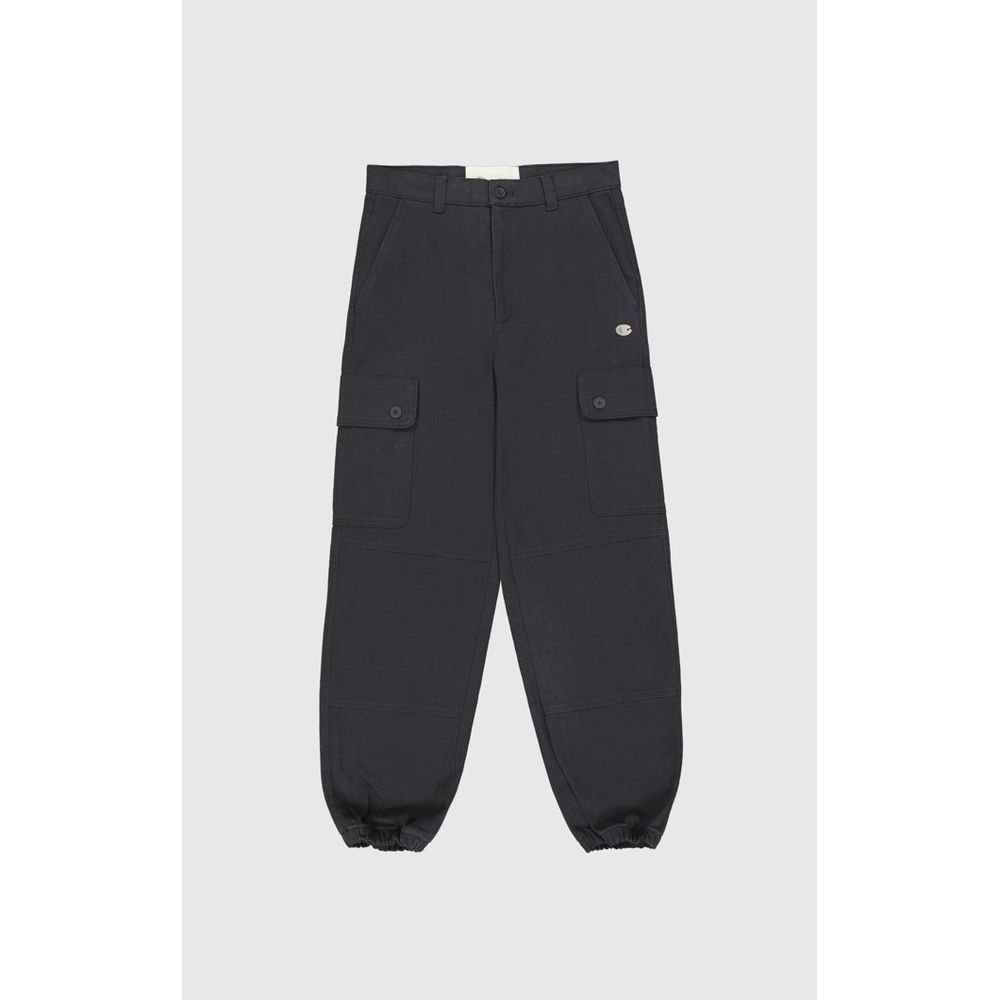 Champion Black Cotton Joggers (Workout Pants)