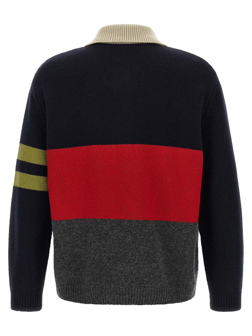 Namacheko Multicolor Merino Wool Polo Shirt