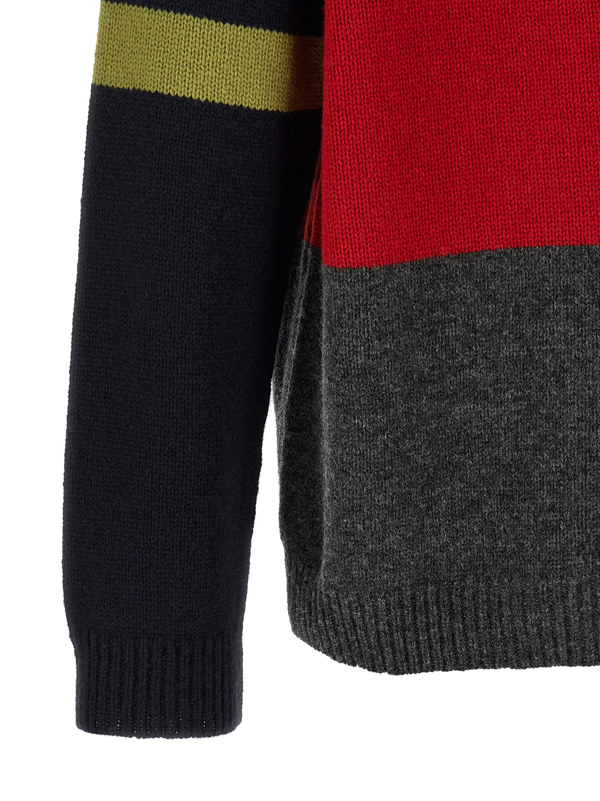 Namacheko Multicolor Merino Wool Polo Shirt