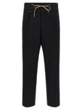 Namacheko Black Virgin Wool Dress Pants