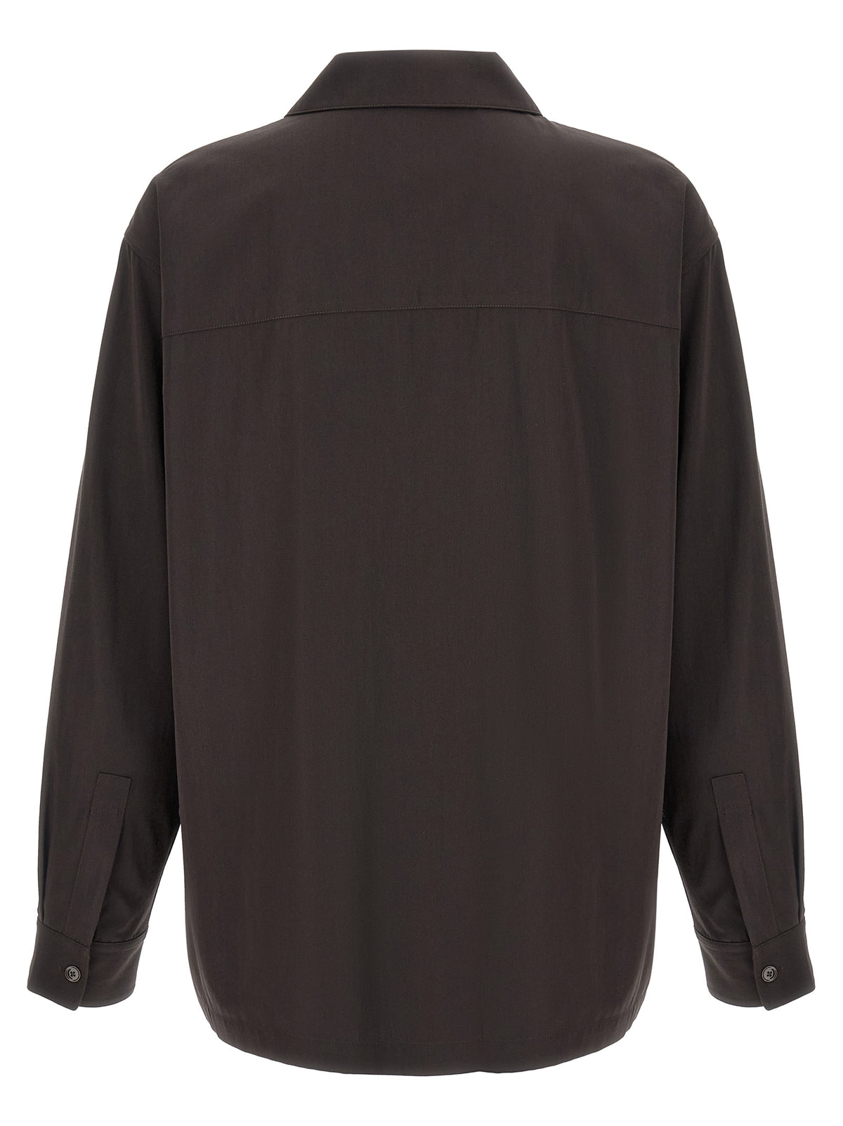Lemaire Brown Wool Blouse