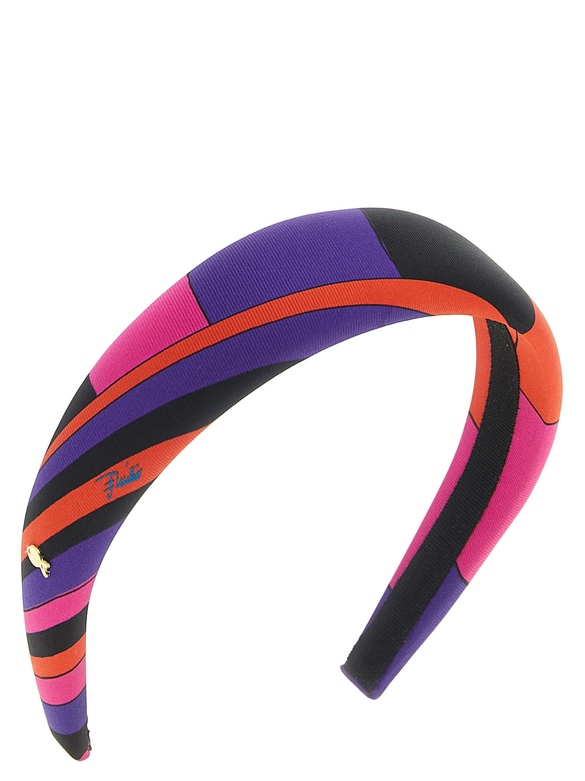 Emilio Pucci Multicolor Silk Headband